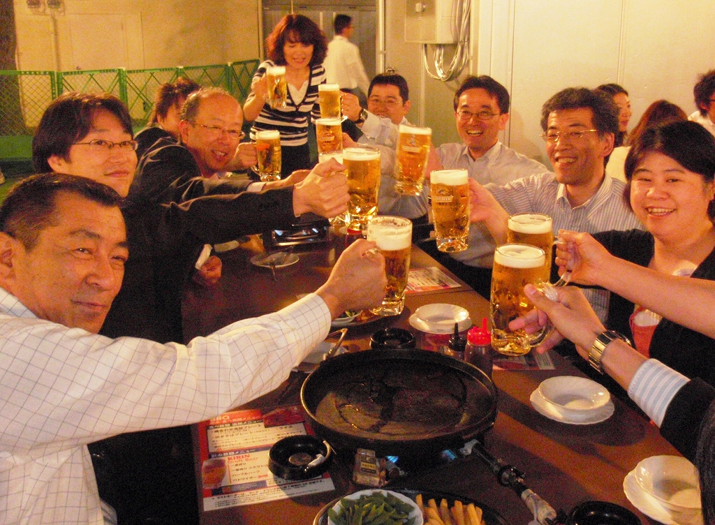 みんなで乾杯！