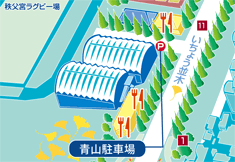 青山駐車場マップ