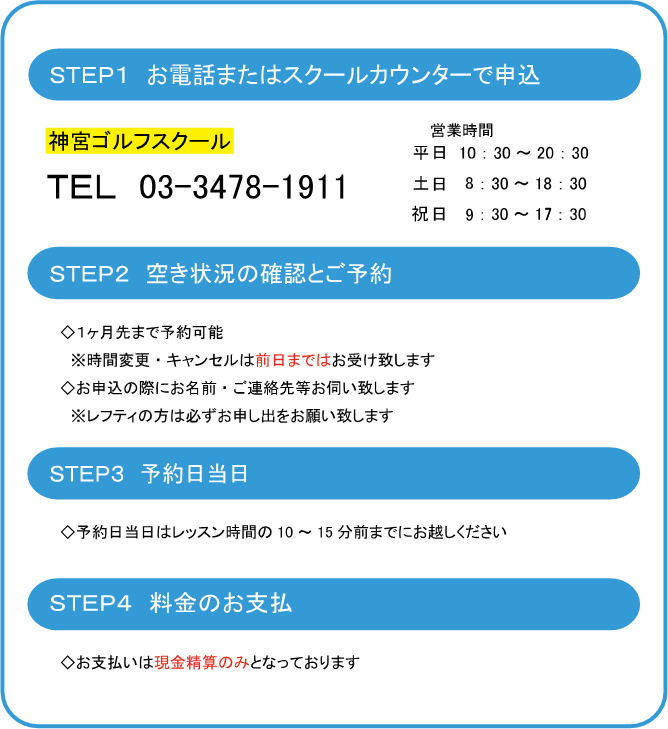 予約方法